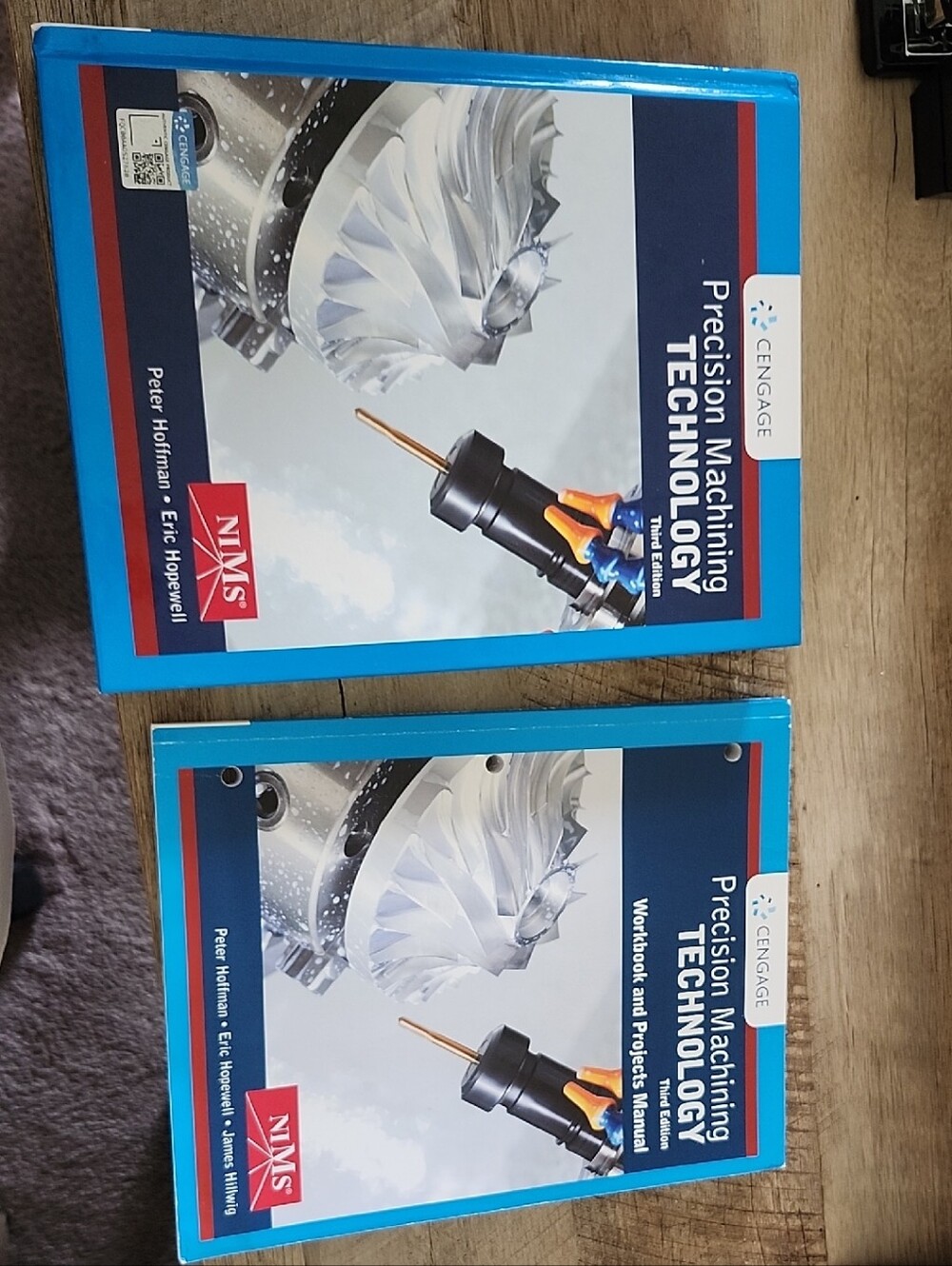Precision Machining Technology Hardcover Book + Workbook
